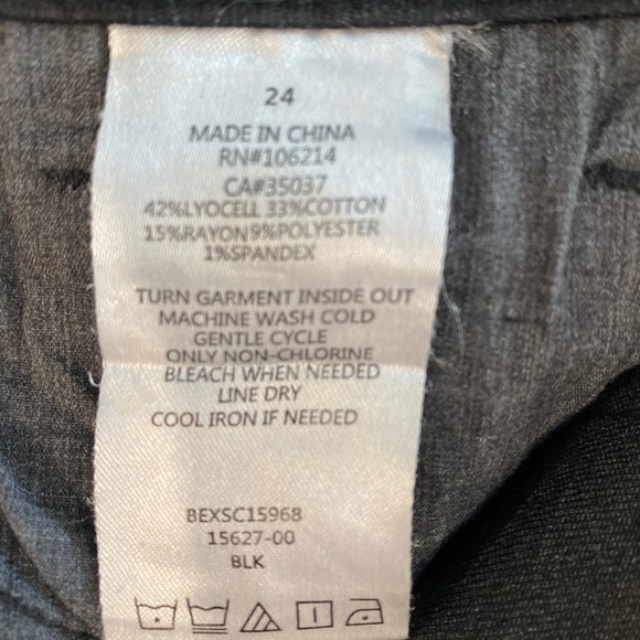 Joe’s Black Coated Skinny Jeans - Picture 8 of 9